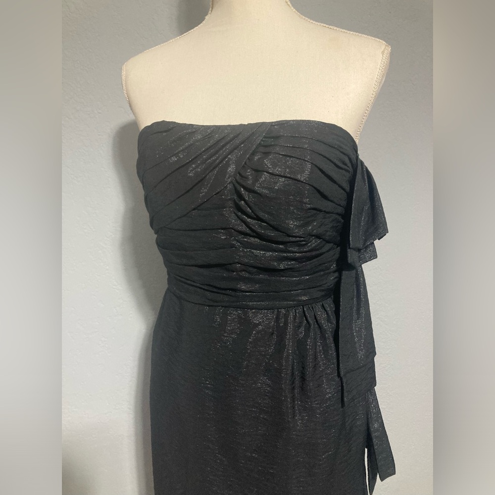 BCBGeneration Ruffle Embellished Formal/Party/Cocktail Mini Dress - Picture 3 of 9